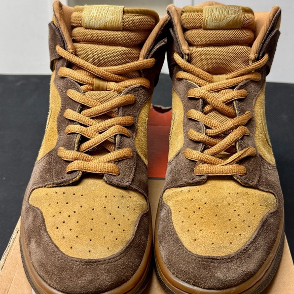 Size 11.5 - VNTG 2003 Nike Dunk Pro SB High Maple- (305050-222) main image 8